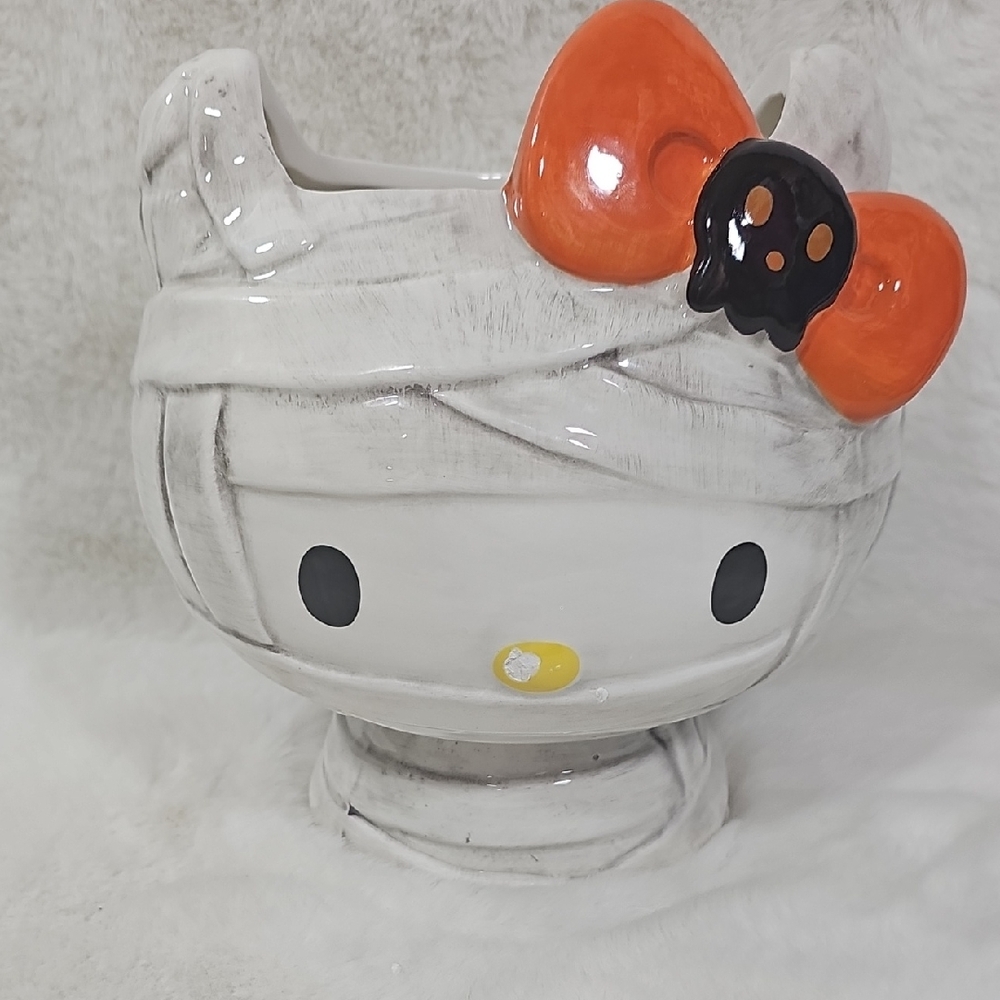 Blue Sky Hello Kitty Halloween Mummy Candy Bowl
